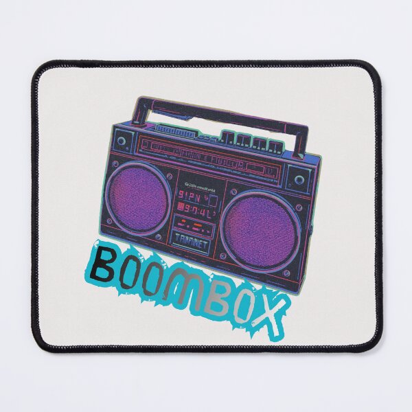 Item preview, Neon Beatbox Retro Street Art designed and sold by Vivid Trace.