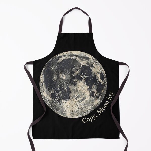 Item preview, Detailed Full Moon Lunar Surface Astronomy Space Lover Celestial Art designed and sold by WilliaMaler.