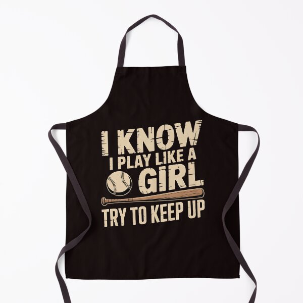 Item preview, I Know I Play Like A Girl Try To Keep Up Baseball Player – Women's Baseball Game Day designed and sold by Redgiant87x.