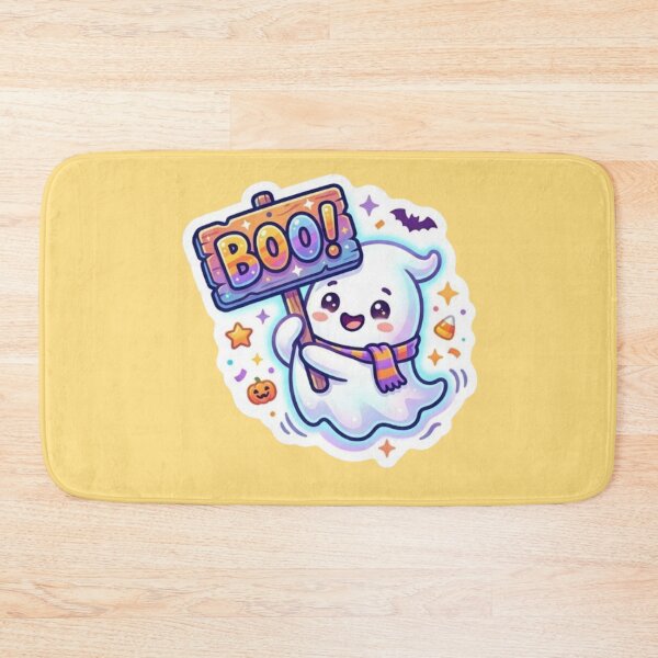 Item preview, Cute Pastel Halloween Ghost Sticker designed and sold by My-Hoodies.