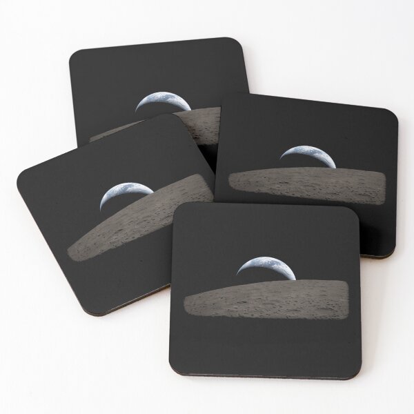 Item preview, Earthrise View From Moon Surface Outer Space Exploration NASA Aesthetic designed and sold by WilliaMaler.