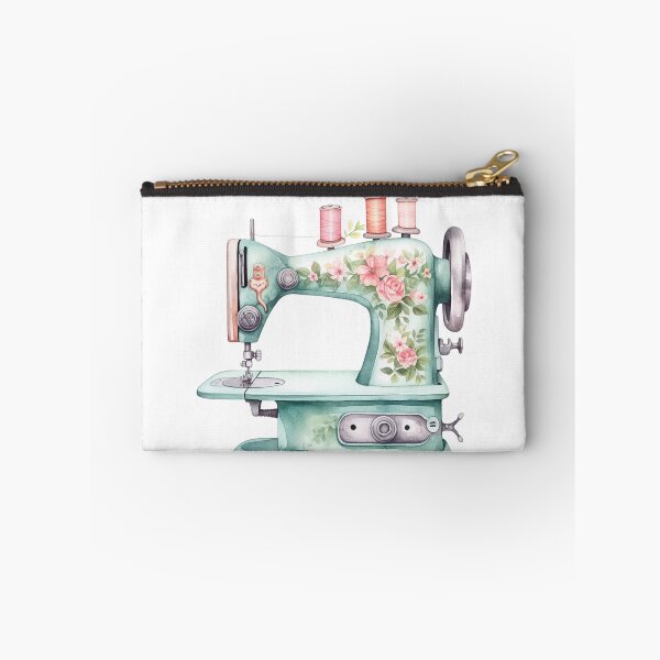 Item preview, Floral Sewing Machine designed and sold by chicdeboutique.