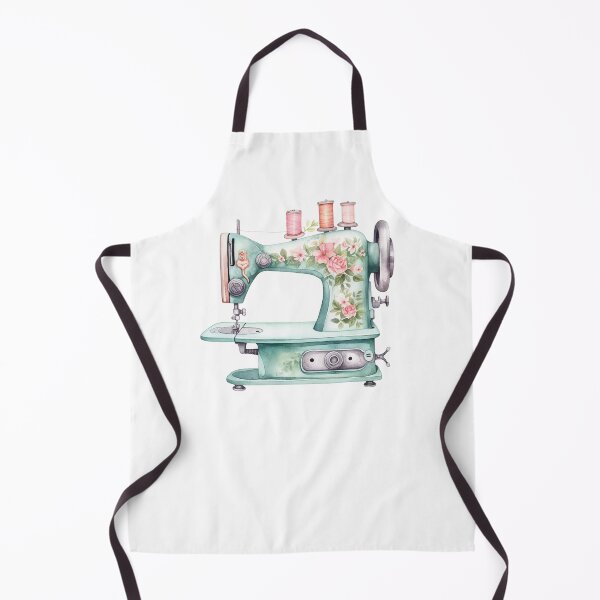 Item preview, Floral Sewing Machine designed and sold by chicdeboutique.