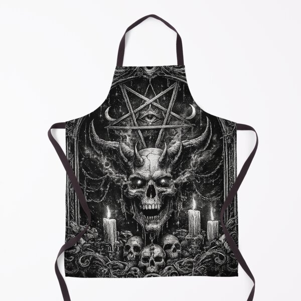 Item preview, Gothic Demonic Skull Occult Frame designed and sold by Vhurkys.