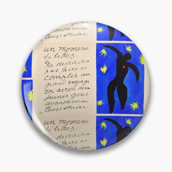 Item preview, Icarus by Henri Matisse: Modern Fauvist Cut Out Poster designed and sold by artofuniverse.