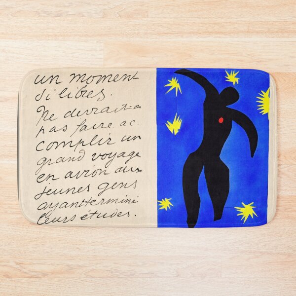 Item preview, Icarus by Henri Matisse: Modern Fauvist Cut Out Poster designed and sold by artofuniverse.