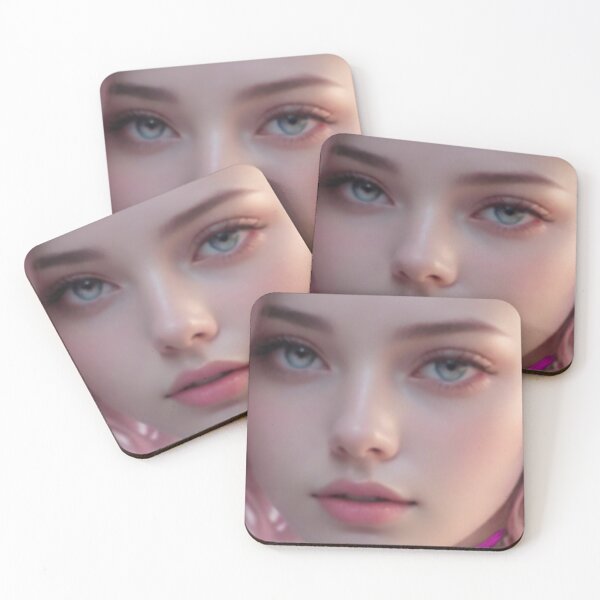 Item preview, Blurred Pastel Girl with Minimal Abstract designed and sold by masabo.