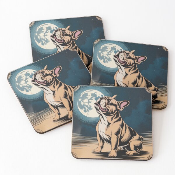 Item preview, French Bulldog Howling to The Moon designed and sold by 123ks.