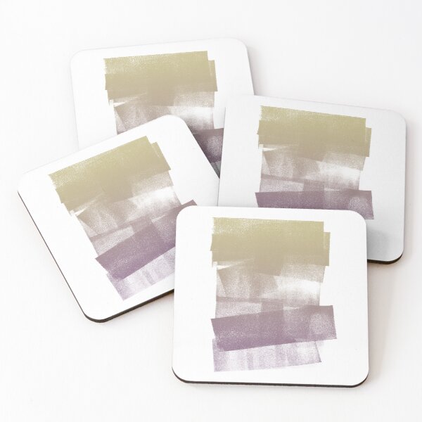 Item preview, Swatch Sample Textured Monoprint - Gold to Plum Gradient designed and sold by Irene Estelle.
