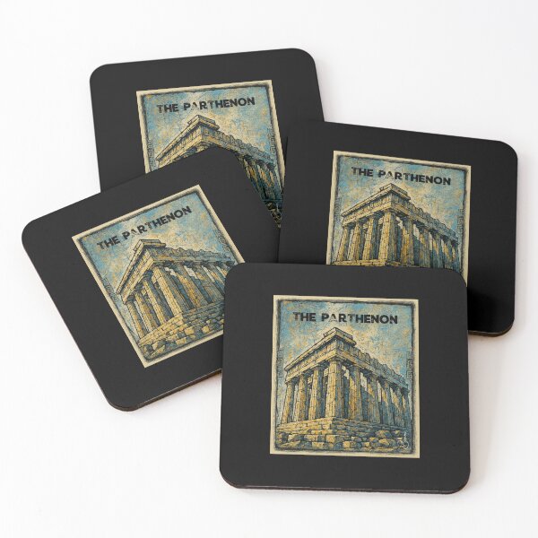 Item preview, The Parthenon – Ancient Greek Temple Design | Hand-Drawn Athens History Landmark Architectural Art  designed and sold by EverClassic.