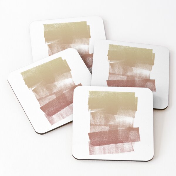 Item preview, Swatch Sample Textured Monoprint - Gold to Ruby Gradient designed and sold by Irene Estelle.
