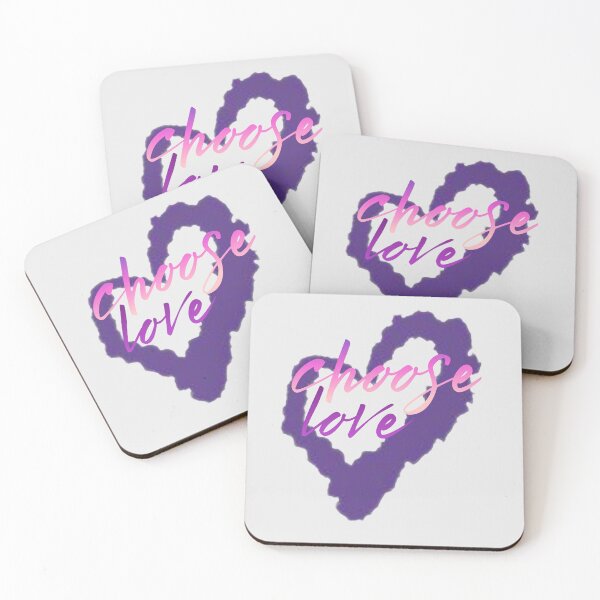 Item preview, Choose love purple heart designed and sold by making it groovy. .