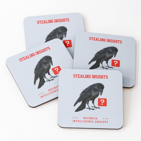 Item preview, Stealing Insights Crow Business Intelligence Analyst designed and sold by Vac1.
