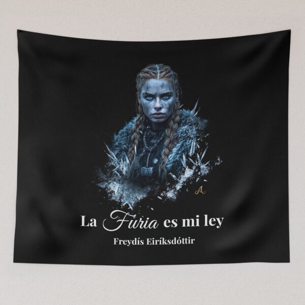 Item preview, Freydís Eiríksdóttir - Dark: The Fury of Vinland | Viking Valkyrie Noir Art designed and sold by imprAsiones.