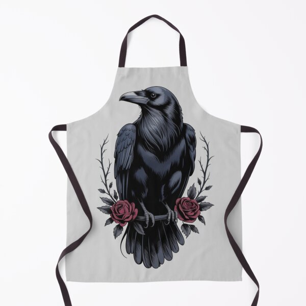 Item preview, raven perched upright designed and sold by 123ks.
