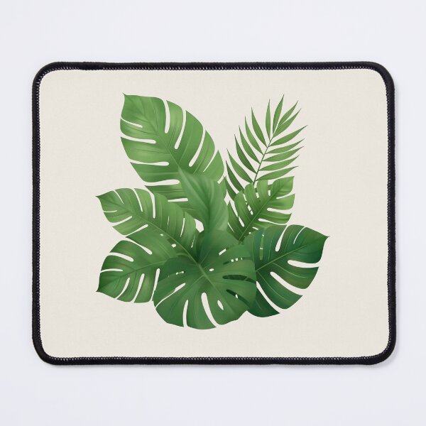 Item preview, Monstera Leaf Tropical Pattern | Botanical Green Aesthetic designed and sold by Grace & Light Art .