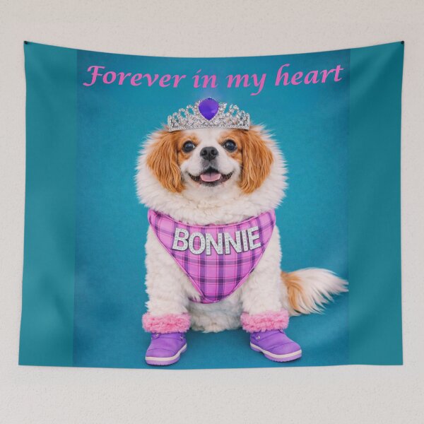 Item preview, Forever in my heart bonnie princess dog memorial designed and sold by Mishco courier co.