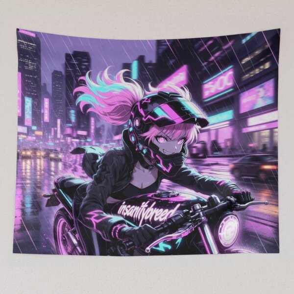 Item preview, insanitybreed Official Another - Neon Rider designed and sold by INSANITYBREED.
