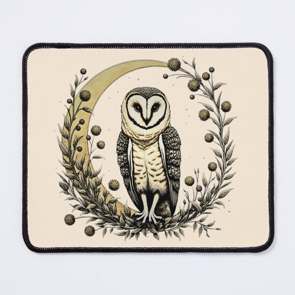 Item preview, Owl Golden Moon - Mystical Night Bird Graphic Tee - Celestial Floral Nature Shirt - Boho Owl Lover Gift - Cottagecore Apparel designed and sold by PriyaMagic.