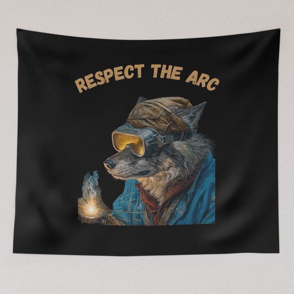 Item preview, Funny Welding Gifts - Respect The Arc - Welder Humor Gift designed and sold by ZubekStudio.