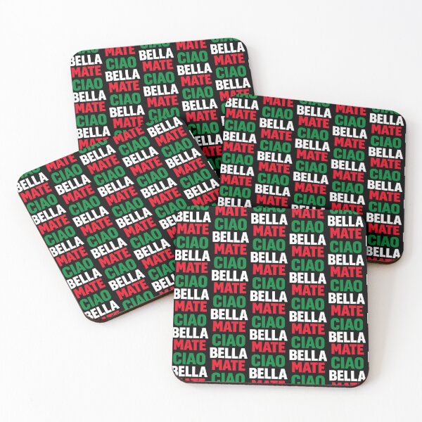 Item preview, Ciao Bella Italian Phrase Travel Italy Typography Design designed and sold by TeeTimeTreasure.
