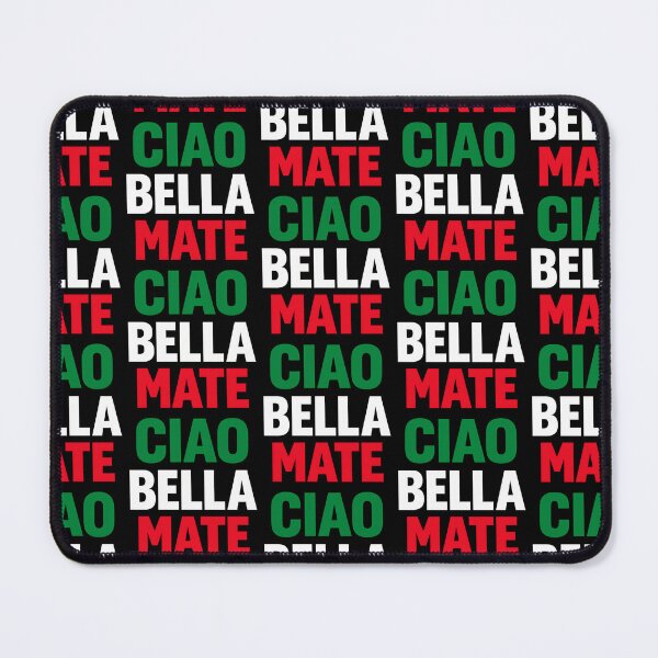 Item preview, Ciao Bella Italian Phrase Travel Italy Typography Design designed and sold by TeeTimeTreasure.