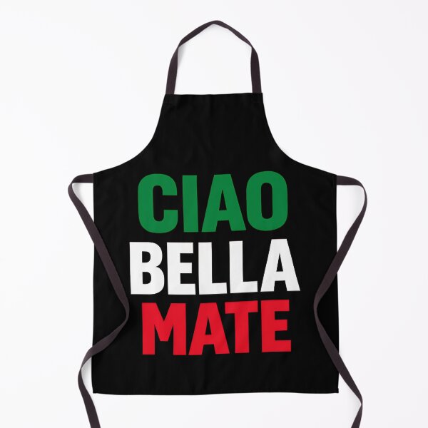 Item preview, Ciao Bella Italian Phrase Travel Italy Typography Design designed and sold by TeeTimeTreasure.