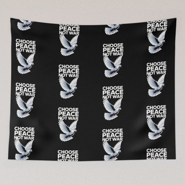 Item preview, Choose Peace Not War – Dove of Peace Inspirational Design designed and sold by TipTop GFX.