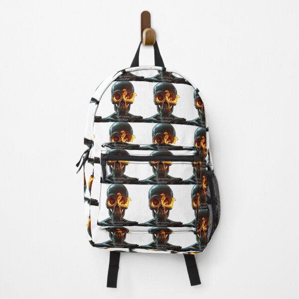 Item preview, Burning Curiosity - Flaming Skull Design designed and sold by NoriudaR.