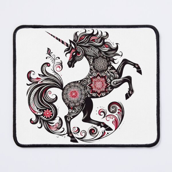 Item preview, Mystical Unicorn | Imperial Pattachitra Fusion Art designed and sold by Radhamadhaba Pattachitra Vibes”.