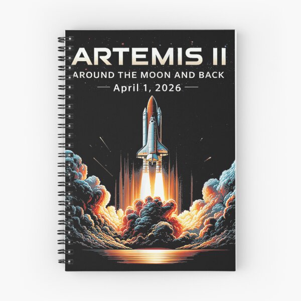 Item preview, Artemis II Mission Around The Moon And Back 2026 Space Exploration NASA Style designed and sold by LittleNhutton.