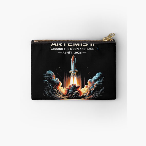 Item preview, Artemis II Mission Around The Moon And Back 2026 Space Exploration NASA Style designed and sold by LittleNhutton.