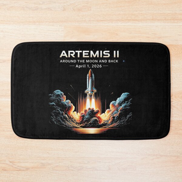 Item preview, Artemis II Mission Around The Moon And Back 2026 Space Exploration NASA Style designed and sold by LittleNhutton.