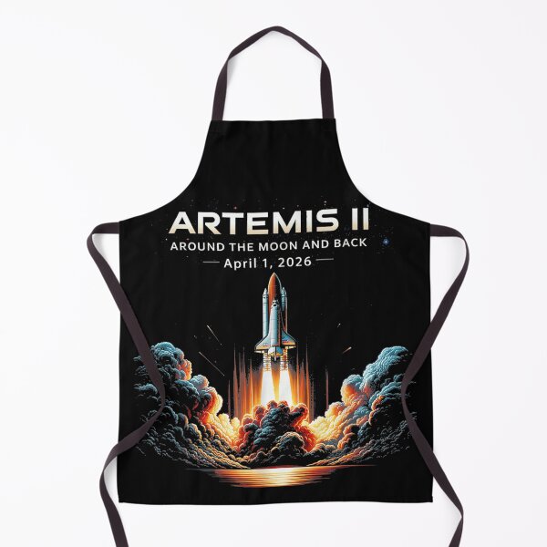Item preview, Artemis II Mission Around The Moon And Back 2026 Space Exploration NASA Style designed and sold by LittleNhutton.