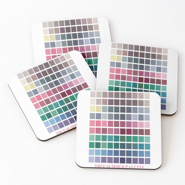 Item preview, True Summer Colour Palette designed and sold by Motes of the Gleam.