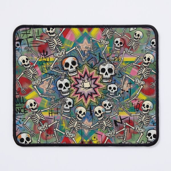 Item preview, Cubist Chaos with Skulls designed and sold by Niagara-ReVolt.
