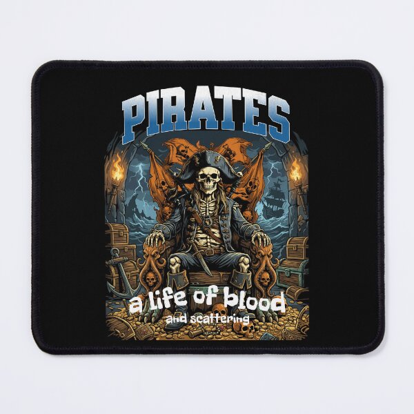 Item preview, pirate skull designed and sold by wildforcedesign.