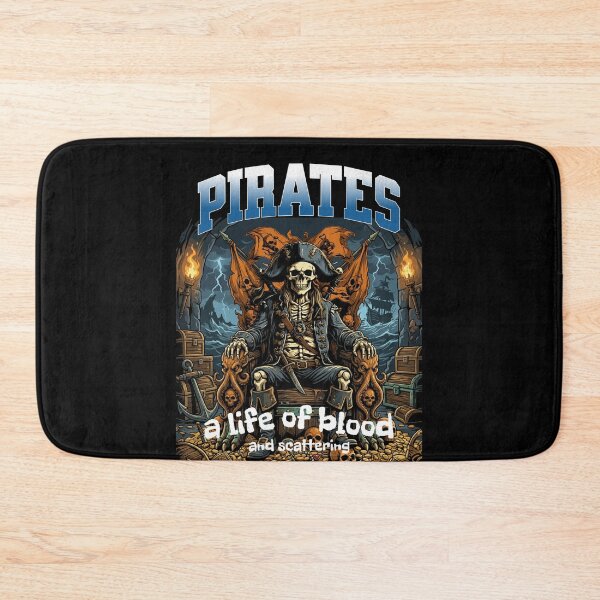 Item preview, pirate skull designed and sold by wildforcedesign.