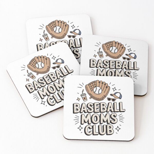 Item preview, Baseball Moms Club T-Shirt | Cute Doodle Sports Mom Graphic Tee designed and sold by DmaarGroup.