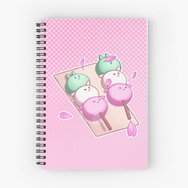 Item preview, Cherry Blossom Spring - Dango Rabbit pink background designed and sold by Ink-Nano-Art.
