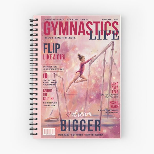 Item preview, Inspirational Gymnast Girl Wall Art, Gymnastics Decor for Girls Room designed and sold by Modern3Art.