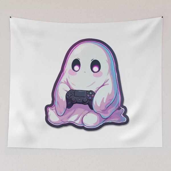 Item preview, Ghost Gamer Minimal Design designed and sold by Witty Moon.