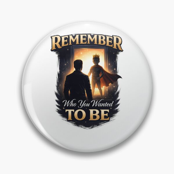 Item preview, Remember Who You Wanted To Be - Motivational Reflection Quote designed and sold by ascendzero.
