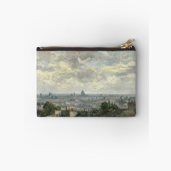 Item preview, View of Paris by Vincent van Gogh: Post Impressionist Cityscape Poster designed and sold by artofuniverse.