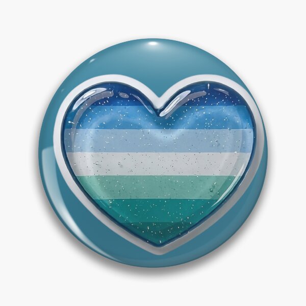 Item preview, Heart Style Crystal Gay Pride designed and sold by Purpleclomb.