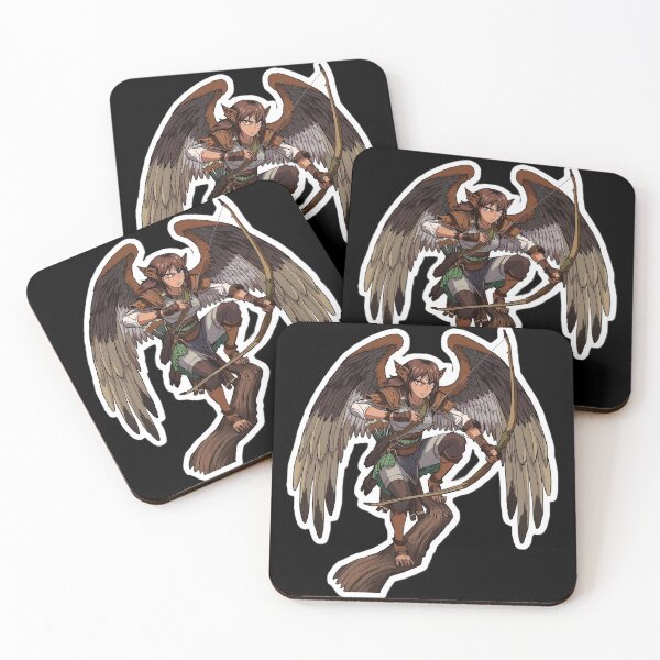 Item preview, Crystal Phoenix - Fire and Ice Fledgling - Mythical Sticker designed and sold by ArtByLorrens.