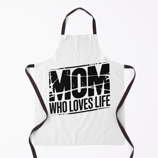 Item preview, Mom Who Loves Life | Bold Grunge Design Gift designed and sold by cabana.space.