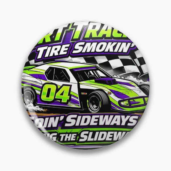 Artikelvorschau, Reifenqualm auf der Dirt-Track-Strecke entworfen und verkauft von Rebel Design Works.