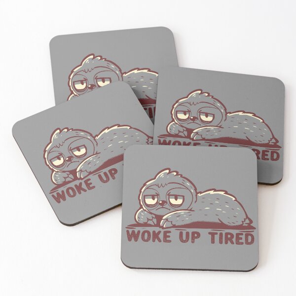 Item preview, Woke up Tired designed and sold by TechraNova.