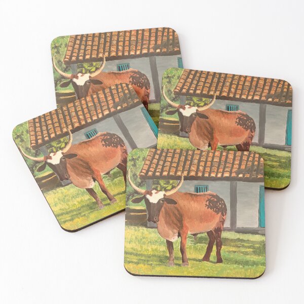 Item preview, Ox in Paraguay  designed and sold by Prajna Vajrayana Art.